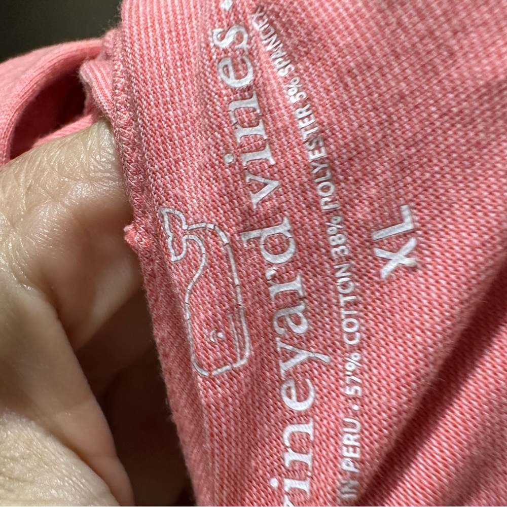 Vineyard Vines Light Pink Long Sleeve Top - Picture 4 of 4